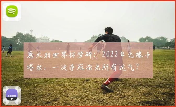 意大利世界杯梦碎：2022年无缘卡塔尔，一次夺冠花光所有运气？
